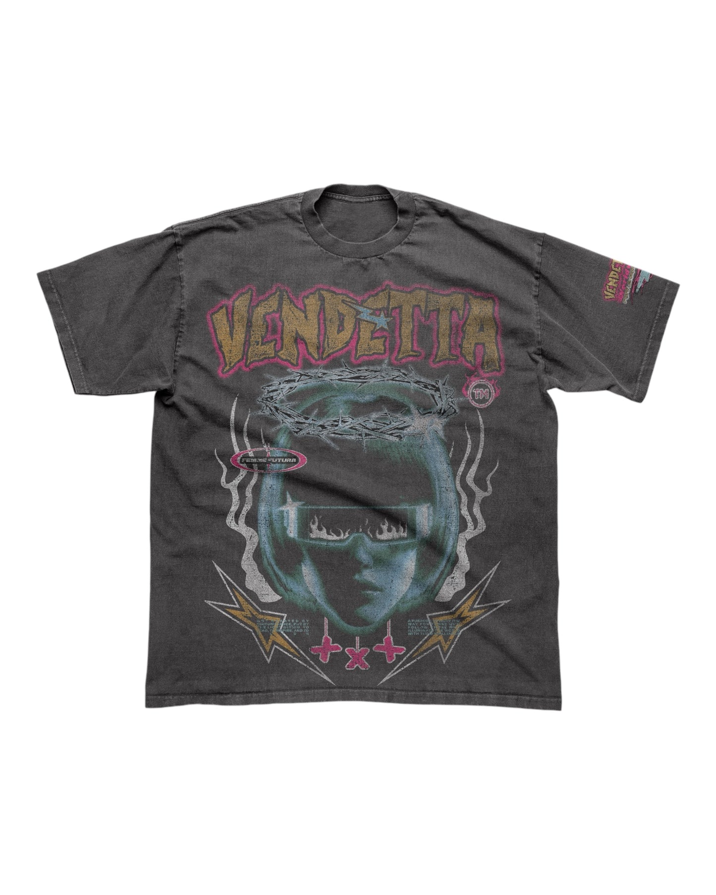 "FEMME FUTURA" Graphic Tee | VENDETTA